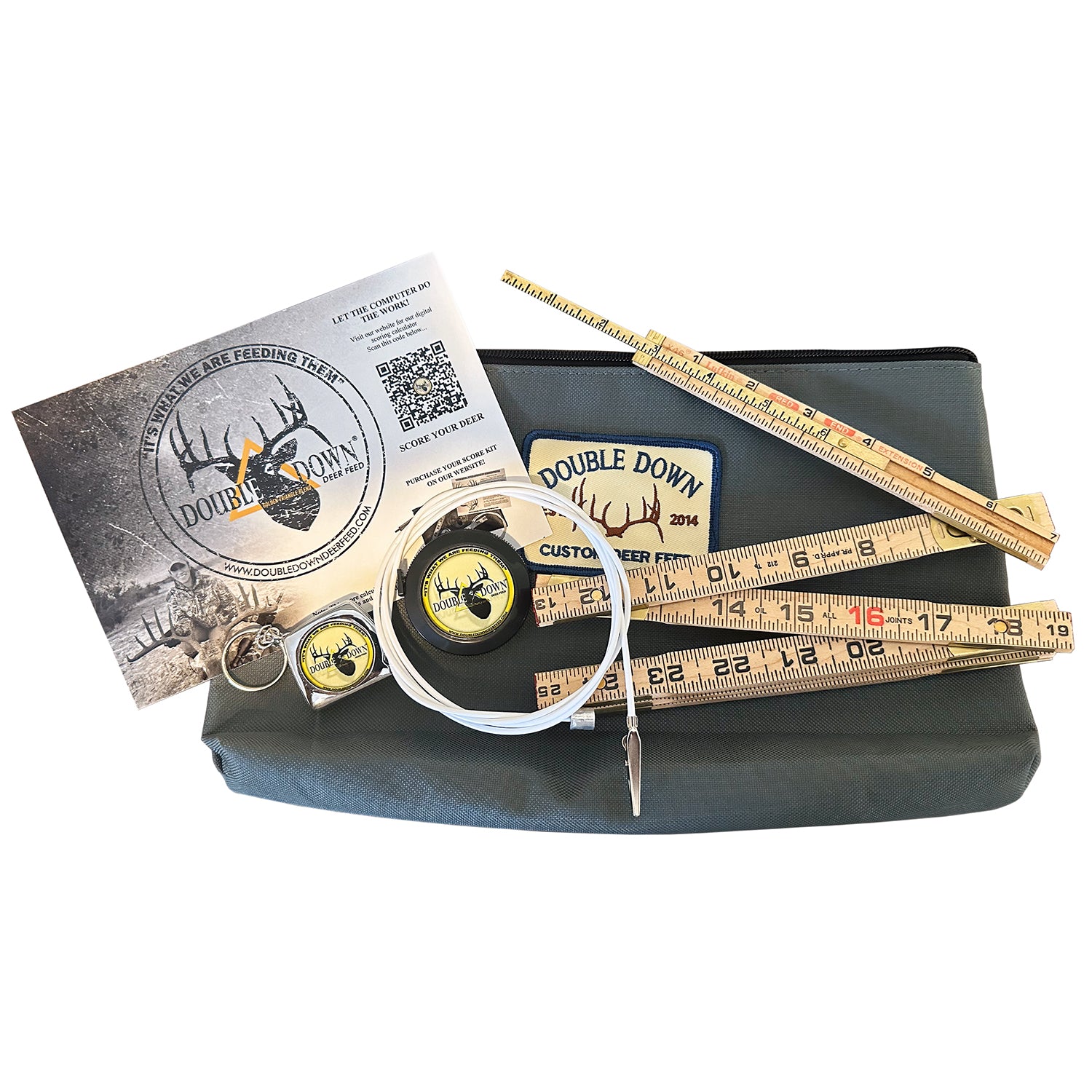 Official Score Your Buck Scoring Kit Double Down Deer Feed