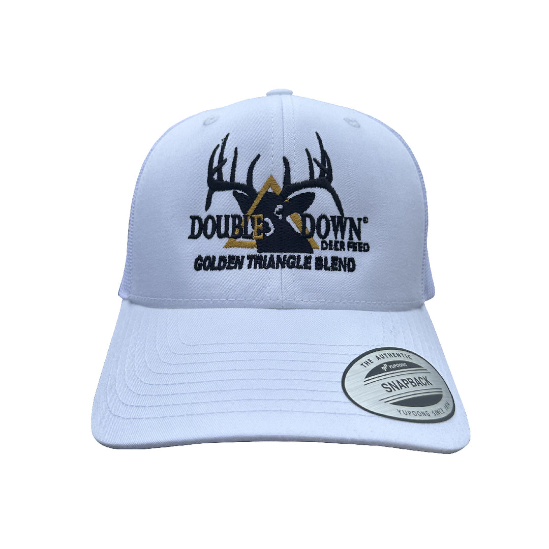 3D BRANDED SNAPBACK - ALL WHITE