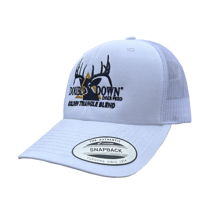 3D BRANDED SNAPBACK - ALL WHITE