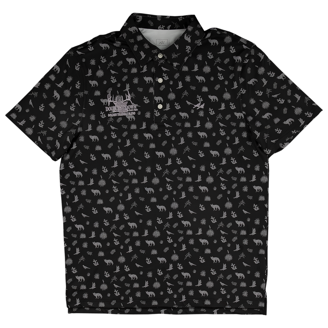 DOUBLE DOWN EMBROIDERED TWO DOVE POLOS