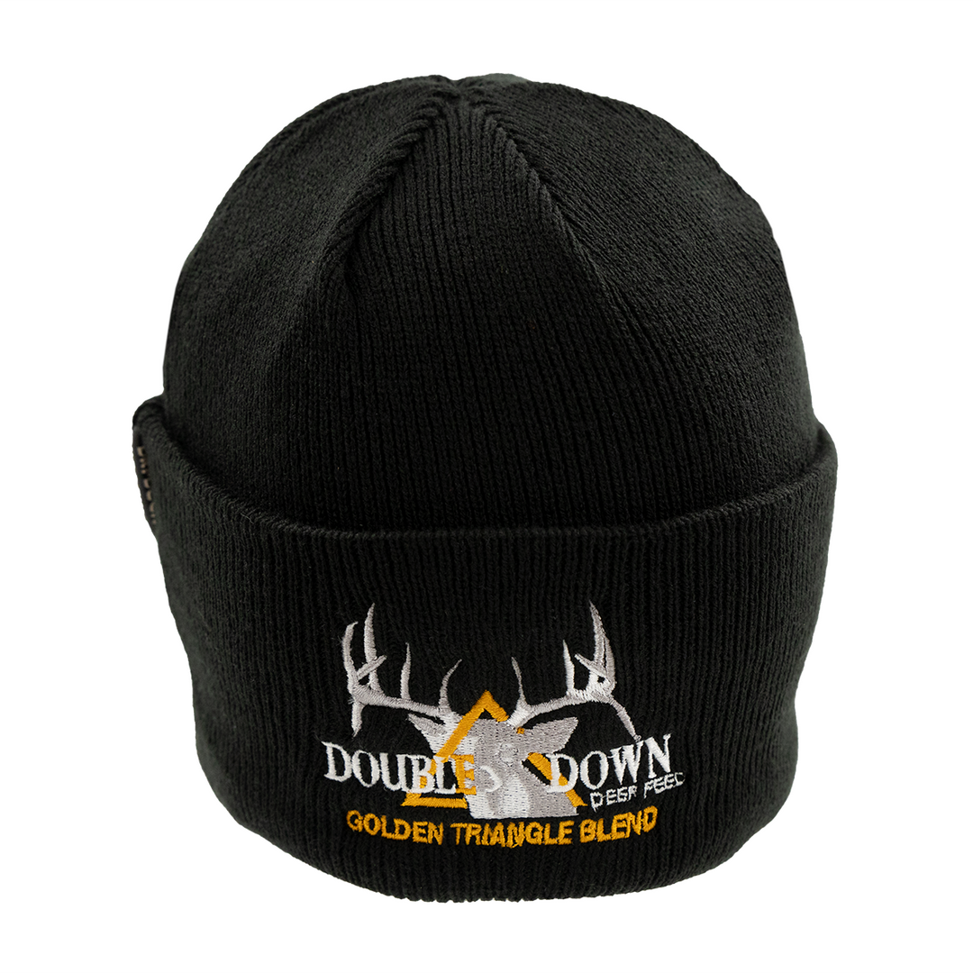 3D BRANDED DOUBLE DOWN BEANIE