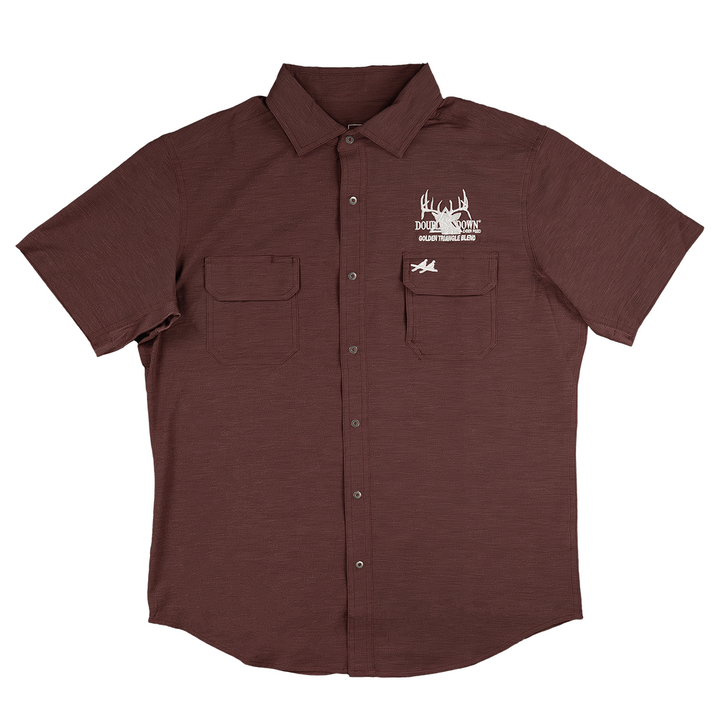 DOUBLE DOWN EMBROIDERED TWO DOVE SHIRTS
