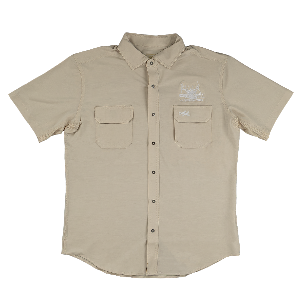 Double Down Embroidered Two Dove Shirts