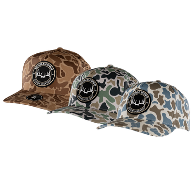 Rubber Skull Cap Patch - Performance Hat/Camo