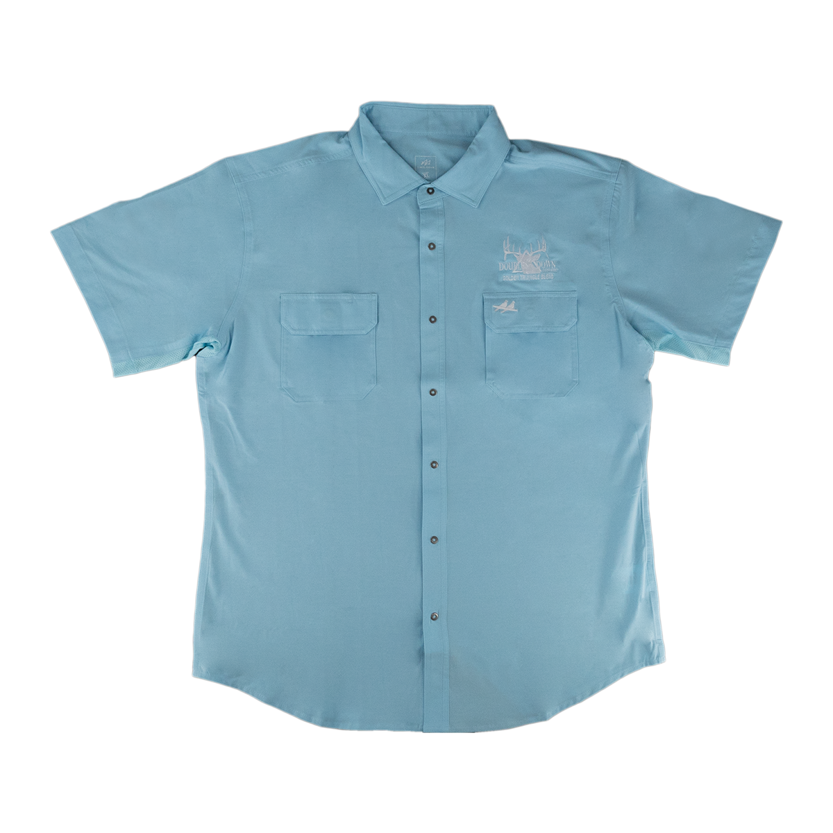 Double Down Embroidered Two Dove Shirts