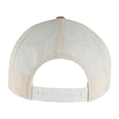 Leather Patch Hat - Heather Grey, Birch, Amber Gold