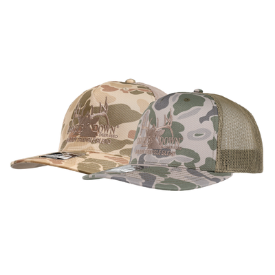 Branded Camo Trucker Hat