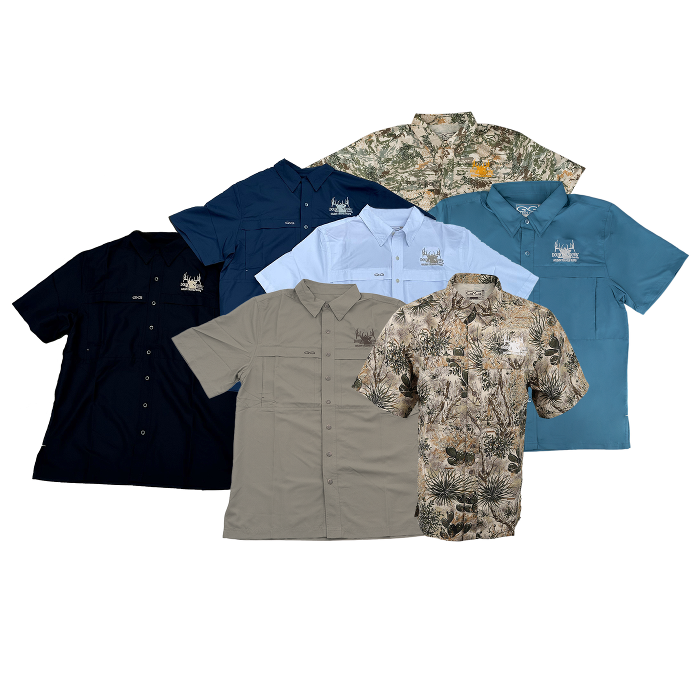 Double Down Embroidered Game Guard Shirt