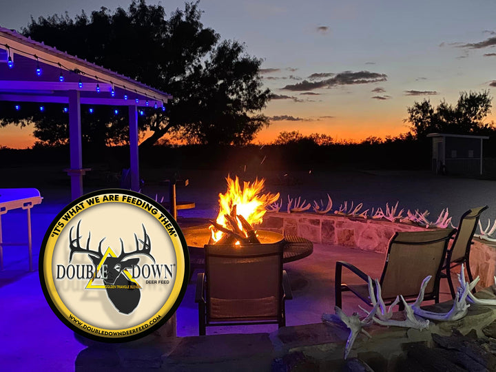 CUSTOM BUILT DOUBLE DOWN FIREPIT