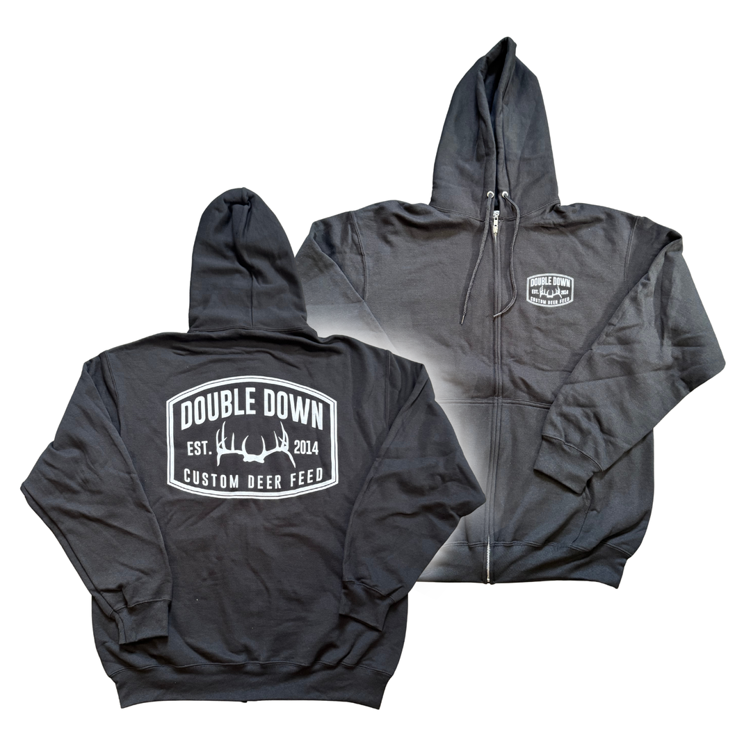 DOUBLE DOWN SKULL CAP ZIP UP JACKET