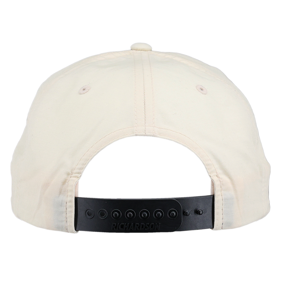 BRANDED DOUBLE DOWN FLAT BILL ROPE HAT
