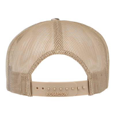 Branded 7 Panel Camo Hat