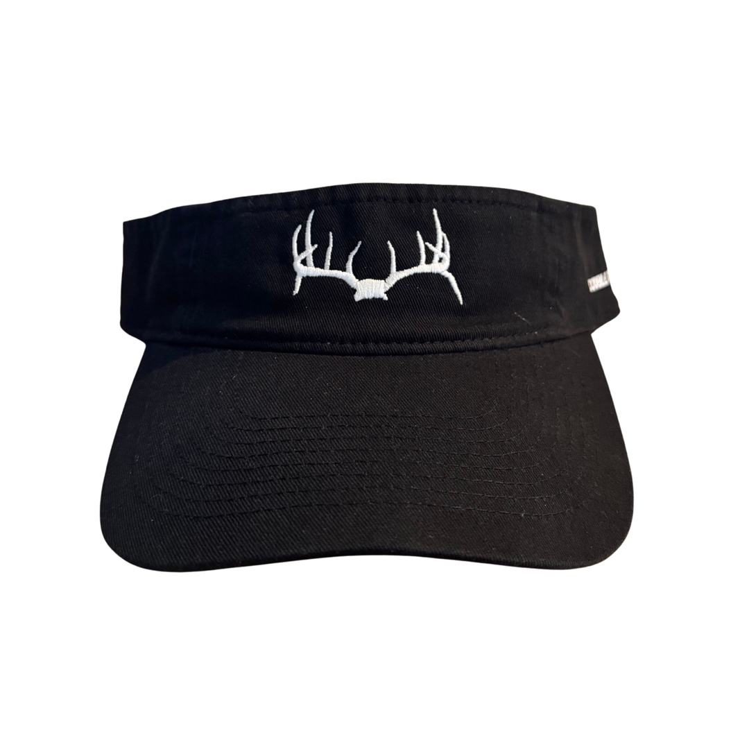 SKULL CAP VELCRO VISOR