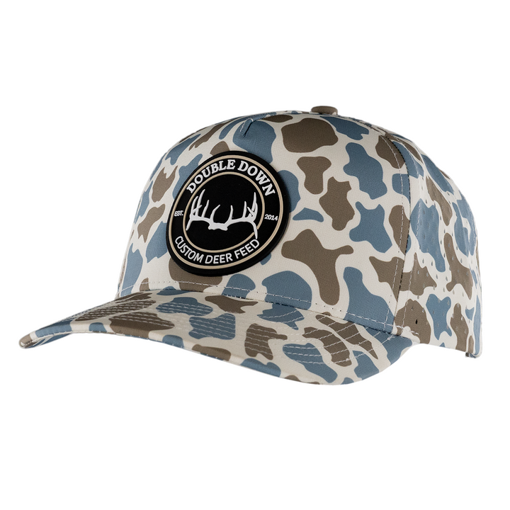 Rubber Skull Cap Patch - Performance Hat/Camo – Double Down  display picture 1
