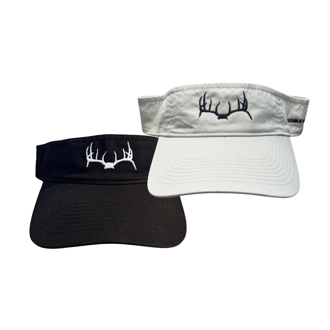 SKULL CAP VELCRO VISOR