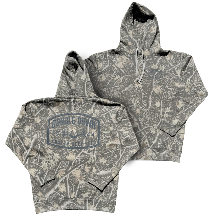 DOUBLE DOWN SKULL CAP CAMO HOODIE