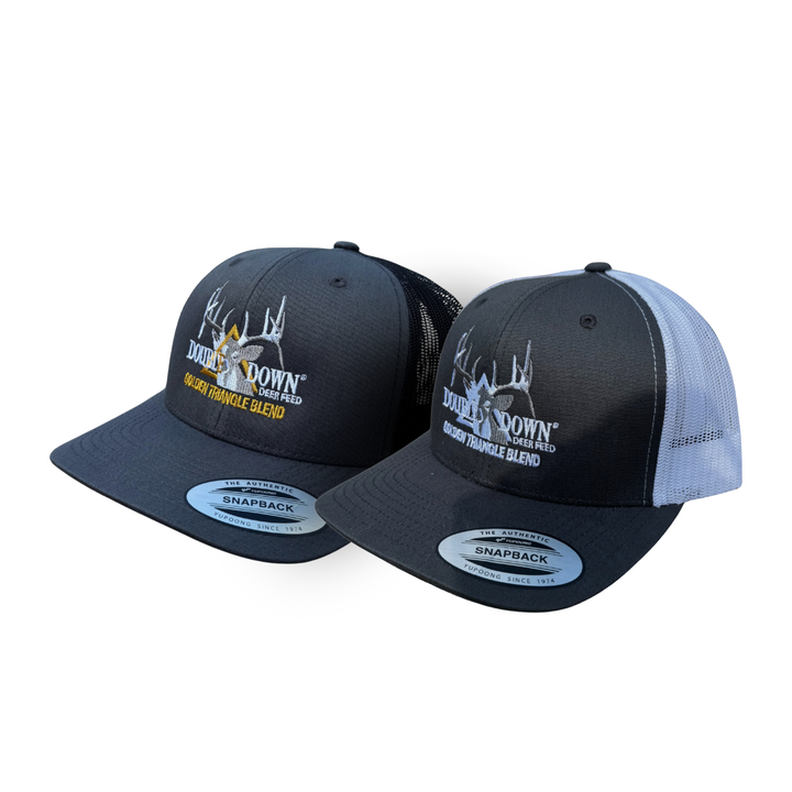 BRANDED SNAPBACK HAT: CHARCOAL EDITION