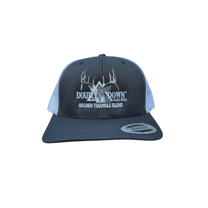 BRANDED SNAPBACK HAT: CHARCOAL EDITION