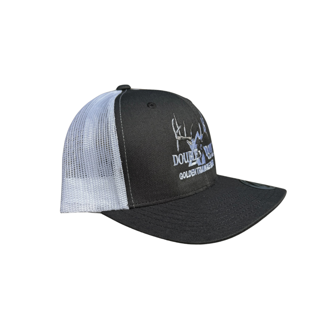 BRANDED SNAPBACK HAT: CHARCOAL EDITION