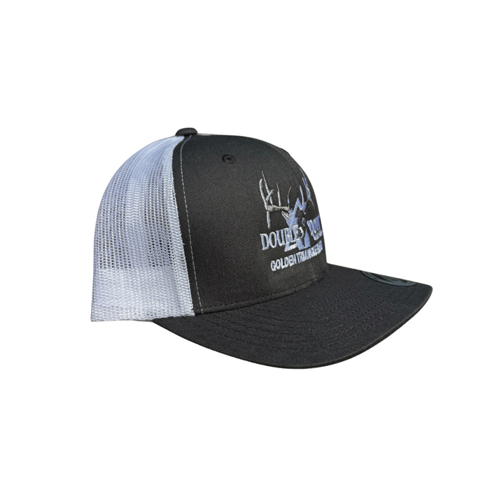 BRANDED SNAPBACK HAT: CHARCOAL EDITION