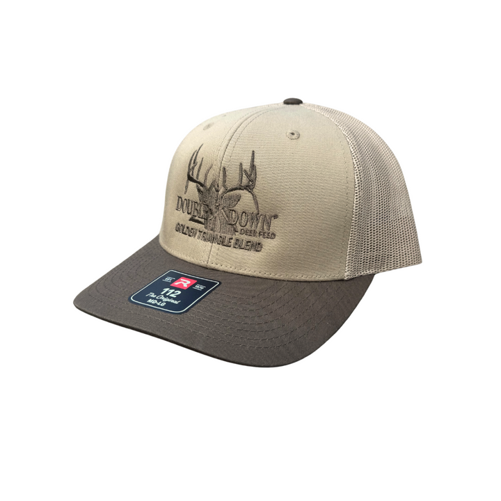 BRANDED TRUCKER HAT: TWO-TONE EARTH EDITION