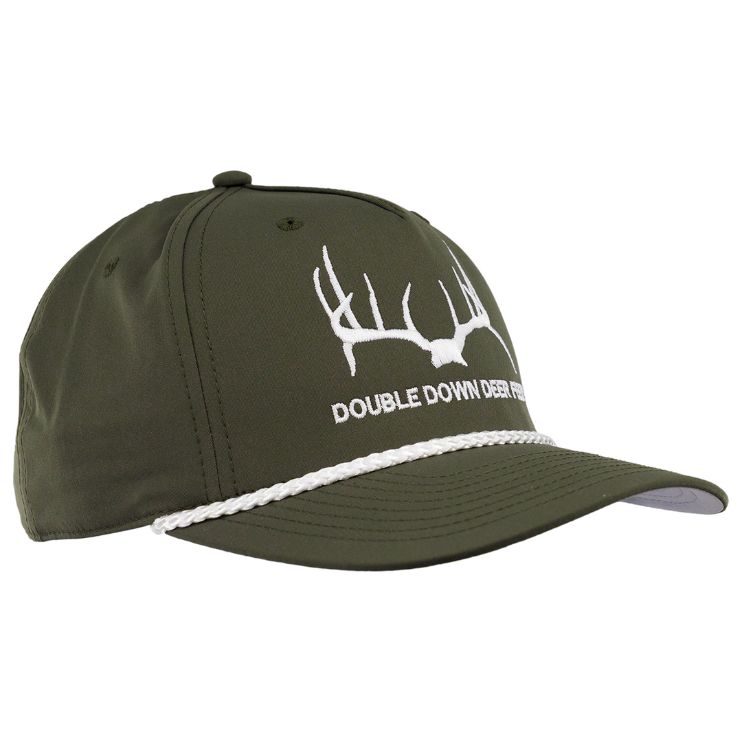 BRANDED DOUBLE DOWN PERFORMANCE ROPE HAT