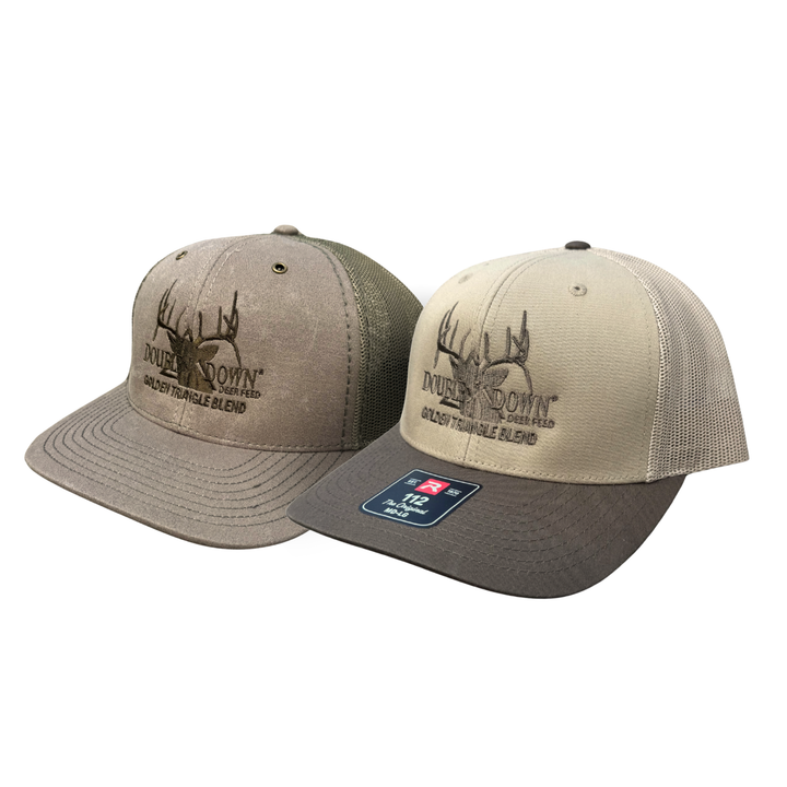 BRANDED TRUCKER HAT: TWO-TONE EARTH EDITION