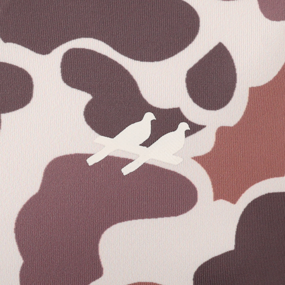 DOUBLE DOWN EMBROIDERED TWO DOVE POLOS