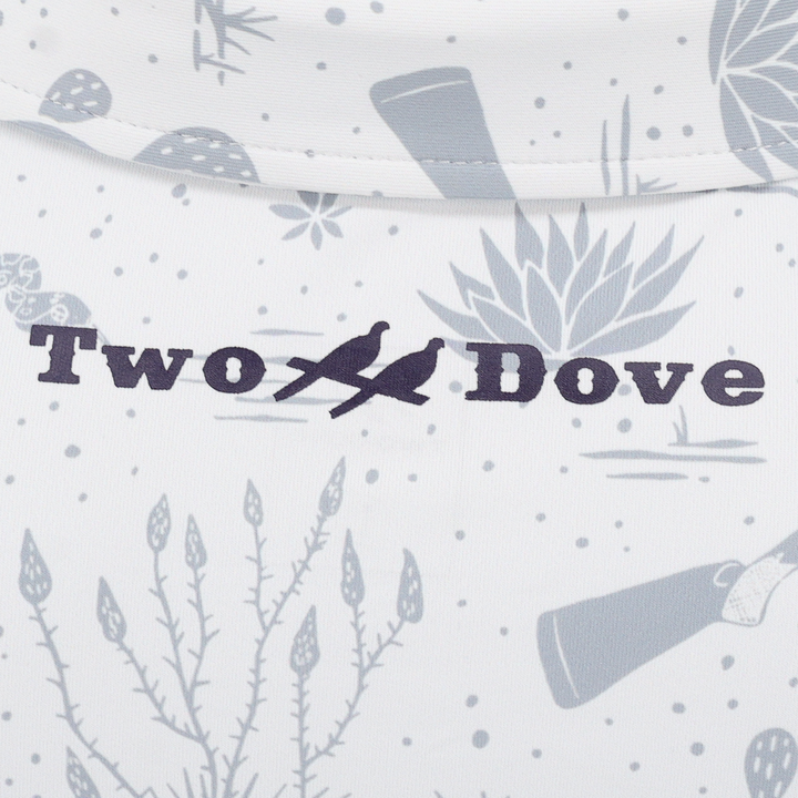 DOUBLE DOWN EMBROIDERED TWO DOVE POLOS