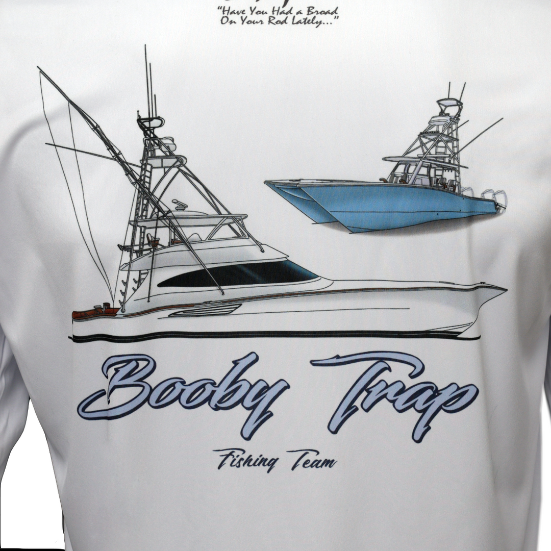 EXCLUSIVE BOOBY TRAP FISHING TEAM SHIRT - HOODED