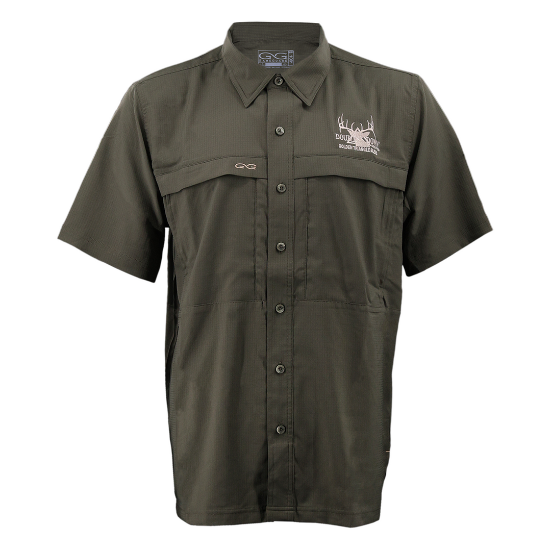 DOUBLE DOWN EMBROIDERED GAME GUARD SHIRT