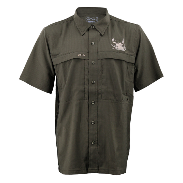 DOUBLE DOWN EMBROIDERED GAME GUARD SHIRT