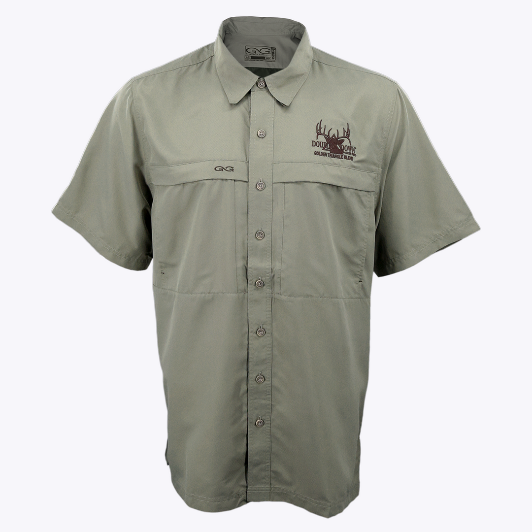 DOUBLE DOWN EMBROIDERED GAME GUARD SHIRT