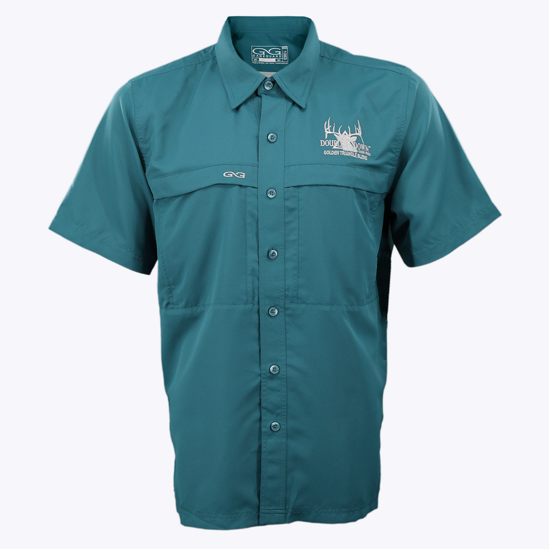DOUBLE DOWN EMBROIDERED GAME GUARD SHIRT