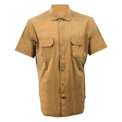 Double Down Embroidered Two Dove Shirts