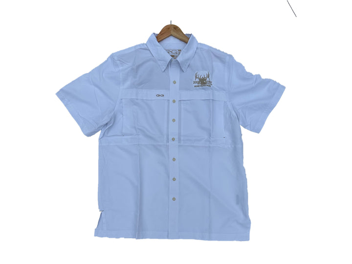 DOUBLE DOWN EMBROIDERED GAME GUARD SHIRT