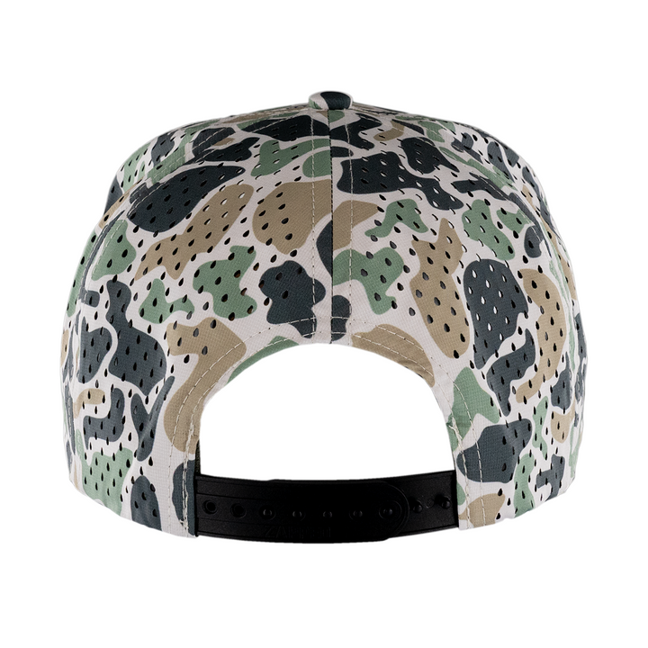 RUBBER SKULL CAP PATCH - CAMO PERFORMANCE HAT
