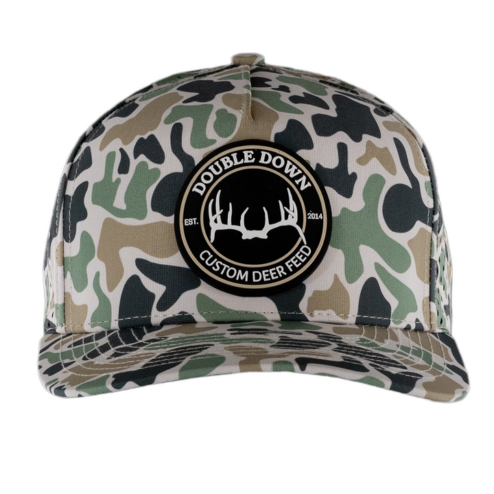 RUBBER SKULL CAP PATCH - CAMO PERFORMANCE HAT