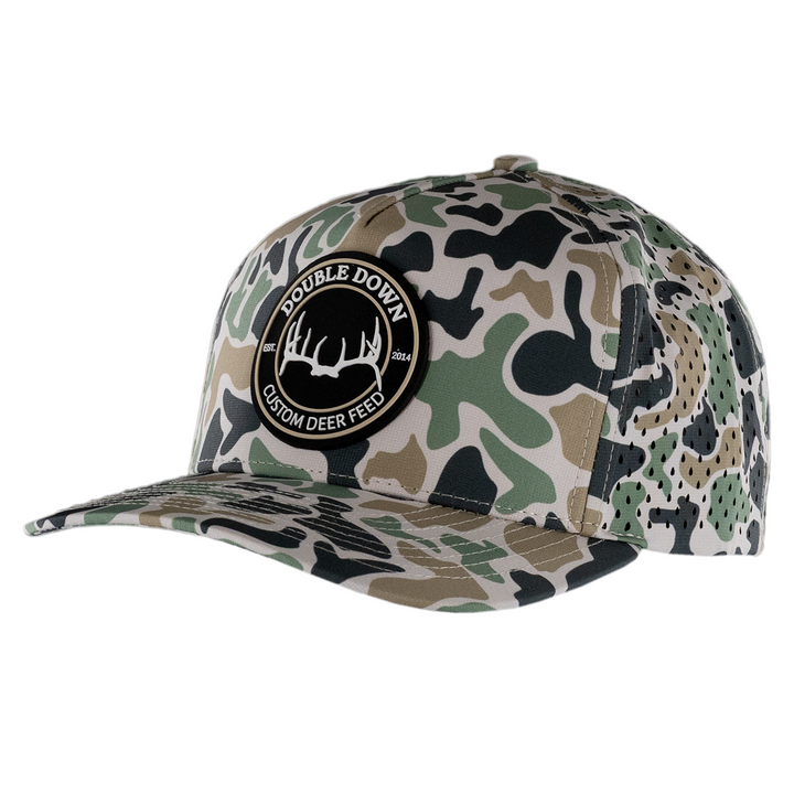 RUBBER SKULL CAP PATCH - CAMO PERFORMANCE HAT