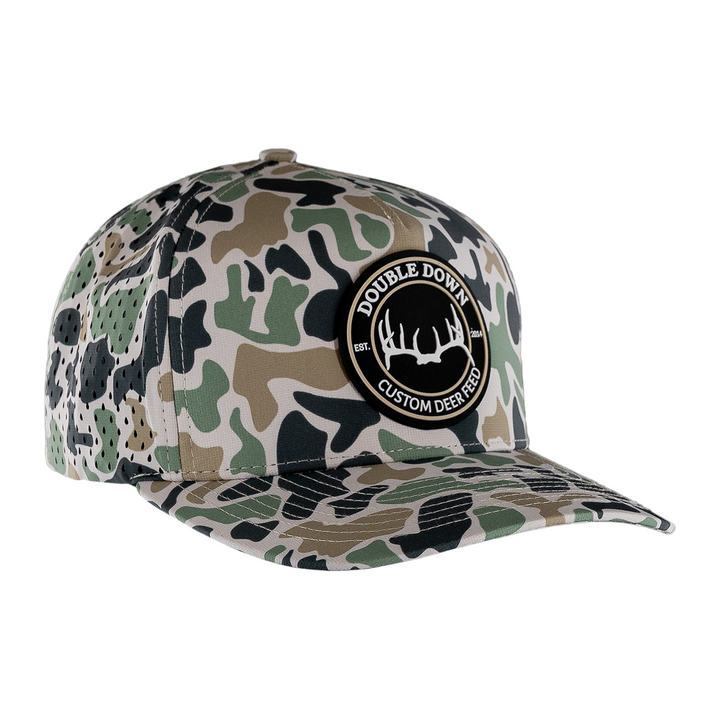 RUBBER SKULL CAP PATCH - CAMO PERFORMANCE HAT