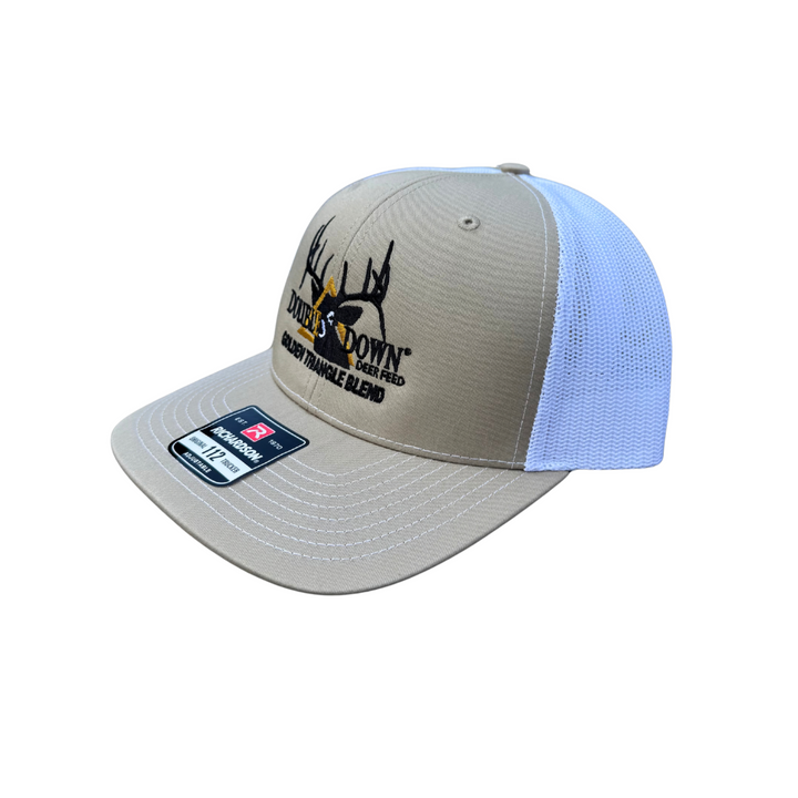 BRANDED SNAPBACK - KHAKI/WHITE
