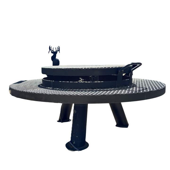 CUSTOM BUILT DOUBLE DOWN FIREPIT
