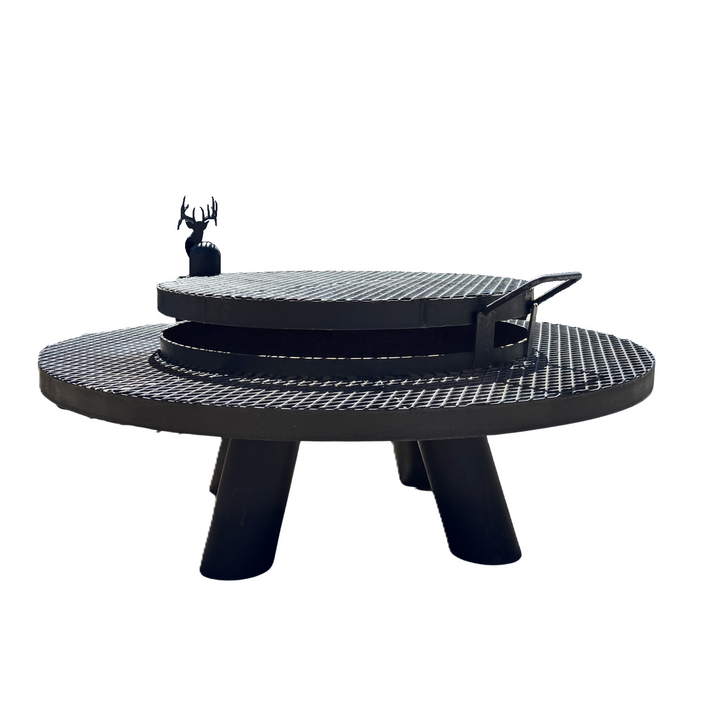 CUSTOM BUILT DOUBLE DOWN FIREPIT