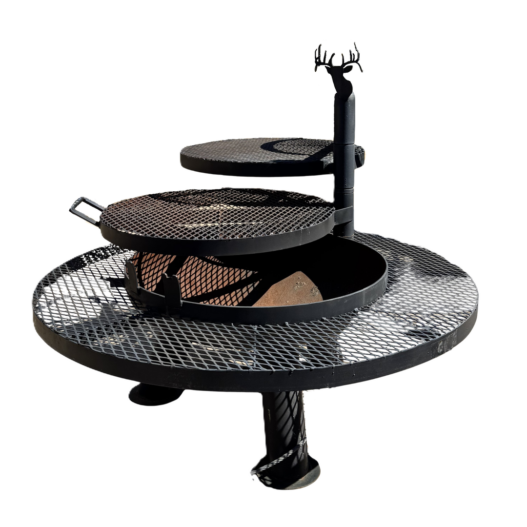 CUSTOM BUILT DOUBLE DOWN FIREPIT