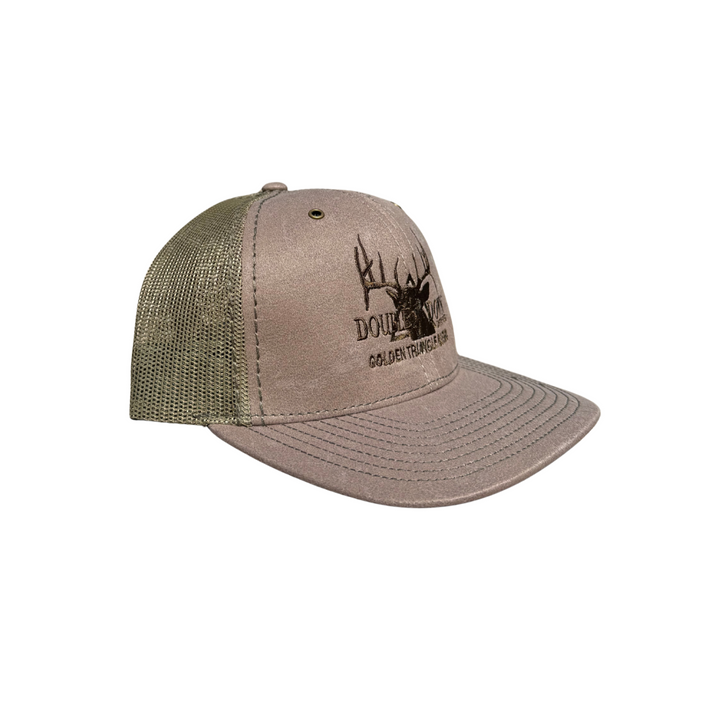 BRANDED TRUCKER HAT: TWO-TONE EARTH EDITION