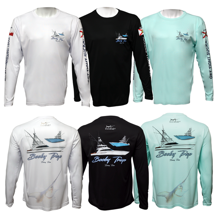 EXCLUSIVE BOOBY TRAP FISHING TEAM SHIRT - LONG SLEEVE