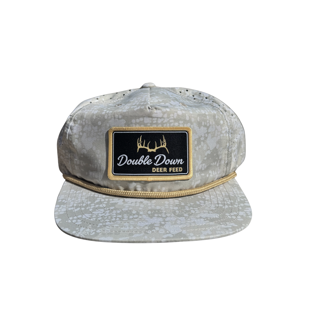 DOUBLE DOWN PERFORMANCE PATCH HAT