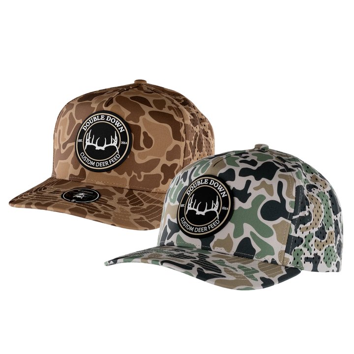 RUBBER SKULL CAP PATCH - CAMO PERFORMANCE HAT