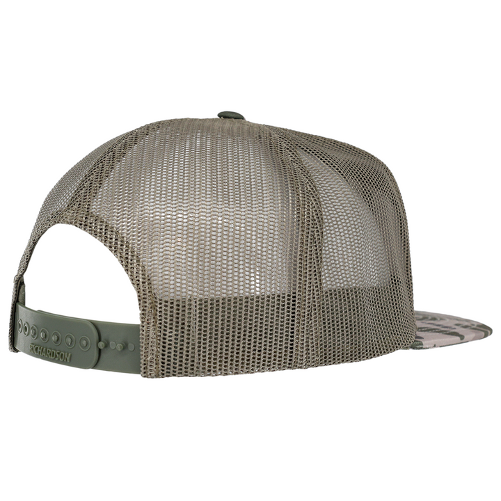 BRANDED 7 PANEL CAMO HAT