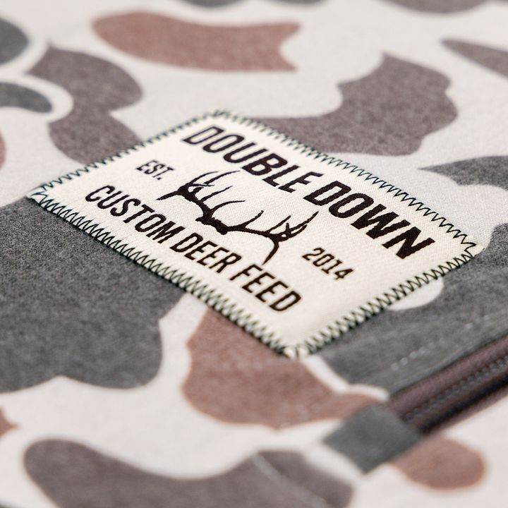 TWO DOVE & DOUBLE DOWN CAMO HOODIE